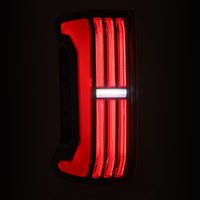 AlphaRex 24-25 Toyota Tacoma NOVA-Series LED Prismatic Tail Lights - Black Red - Burkken Auto Parts