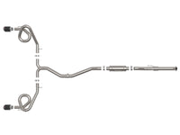 aFe 22-23 Honda Civic Si L4 1.5L (t) Takeda 2.5in to 3in 304 SS Cat-Back Exhaust w/Carbon Fiber Tips - Burkken Auto Parts