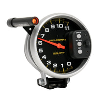 Autometer 5 inch 11000 RPM Single Range w/ Pro-Comp 2 & Memory Tachometer - Burkken Auto Parts