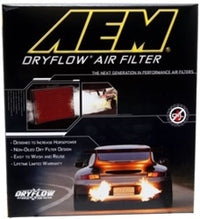 AEM 07-10 Impreza / 08-10 Forester 8.75in O/S L x 8.563in O/S W x 2.438in H DryFlow Air Filter - Burkken Auto Parts
