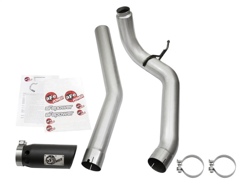 aFe ATLAS Exhaust 4in DPF-Back AL Nissan Titan XD 2016 V8-5.0L (td) - Burkken Auto Parts
