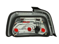 ANZO 1992-1998 BMW 3 Series E36 Sedan Taillights Red/Smoke - Burkken Auto Parts