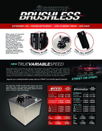 Aeromotive Variable Speed Controlled Fuel Pump - Module - w/Fuel Cell Pickup - Brushless Eliminator - Burkken Auto Parts