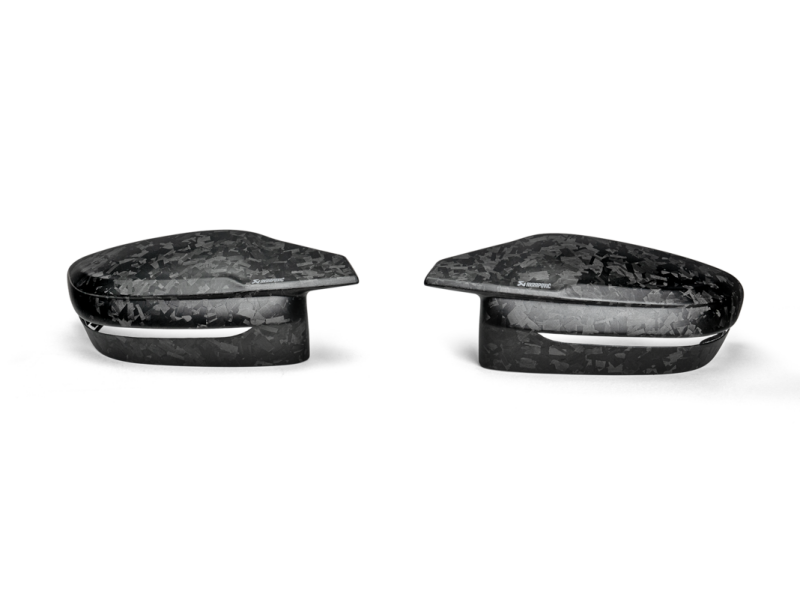 Akrapovic BMW M2 Coupe (G87) Chopped Carbon Fiber Mirror Cap Set - Matte - Burkken Auto Parts