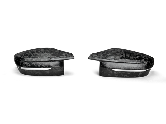 Akrapovic BMW M2 Coupe (G87) Chopped Carbon Fiber Mirror Cap Set - Matte - Burkken Auto Parts