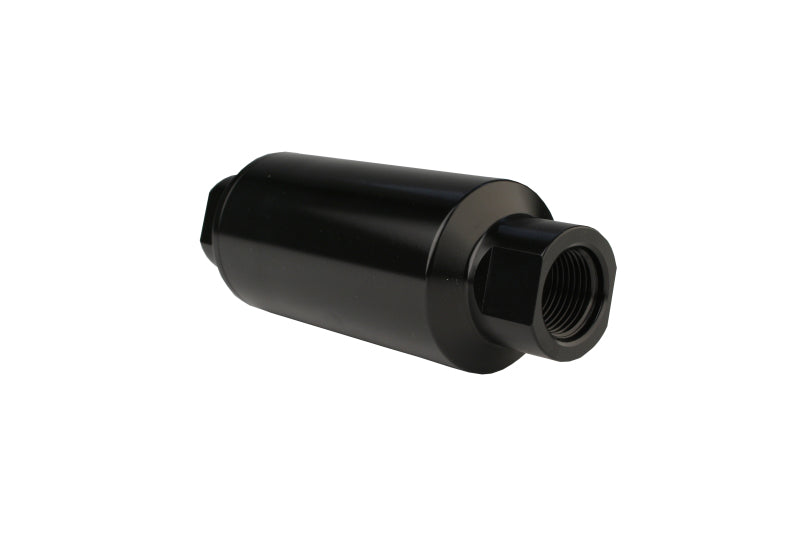 Aeromotive In-Line Filter - AN-10 - Black - 100 Micron - Burkken Auto Parts