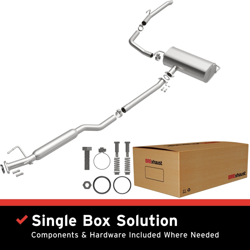 BRExhaust 17-20 Toyota Sienna 3.5L Direct-Fit Replacement Exhaust System - Burkken Auto Parts
