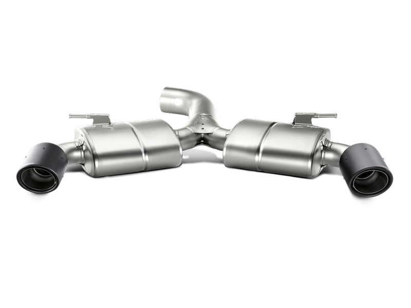 Akrapovic 13-17 Volkswagen Golf GTI (VII) Slip-On Race Line (Titanium) w/ Carbon Tips - Burkken Auto Parts