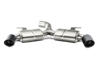 Akrapovic 13-17 Volkswagen Golf GTI (VII) Slip-On Race Line (Titanium) w/ Carbon Tips - Burkken Auto Parts