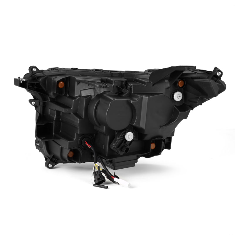 AlphaRex 23-24 Toyota Tacoma LUXX-Series LED Proj Headlights Blk w/Actv Light & Seq. Sig + DRL - Burkken Auto Parts