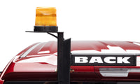 BackRack Light Bracket 6-1/2in Base Drivers Side - Burkken Auto Parts