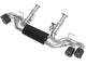 aFe MACH Force-Xp 3in to 2-1/2in 304SS Cat-Back (No NPP) 2020 Chevy Corvette (C8) 6.2L - Carbon Tip - Burkken Auto Parts