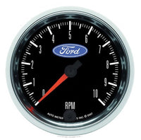 Autometer Ford 3-3/8in. 10K RPM In-Dash Tachometer Gauge - Burkken Auto Parts