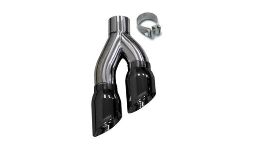Corsa 19-24 Ram 1500 5.7L Crew Cab w/57in or 76in Bed Cat-Back Single Side Exit 4in PolishedDual Tip - Burkken Auto Parts