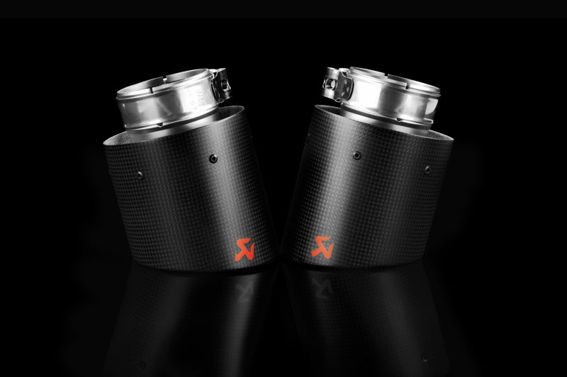 Akrapovic 09-12 Volkswagen Golf GTD (VI) Tail Pipe Set (Carbon) - Burkken Auto Parts