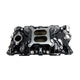 Edelbrock 55-86 Chevy SB Performer EPS Intake Manifold - Black Plasma Finish
