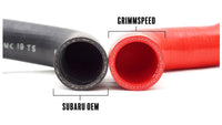 GrimmSpeed 08-14 Subaru WRX / 08-17 Subaru STi / 09-13 Subaru Forester XT Radiator Hose Kit - Red - Burkken Auto Parts