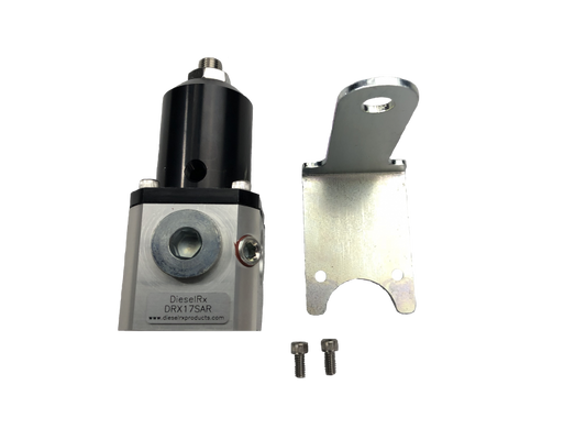 PureFlow AirDog Universal Fuel Pressure Regulator w/5 -8 ORB Ports 7-70psi - Burkken Auto Parts