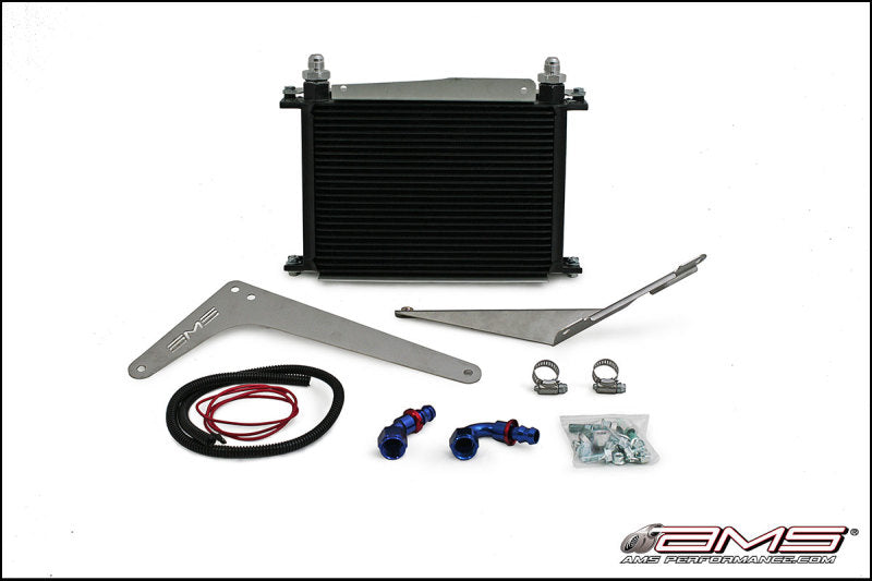 AMS Performance 08-15 Mitsubishi EVO X MR/Ralliart SST Transmission Oil Cooler Kit - Burkken Auto Parts