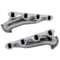 BBK 79-93 Mustang 5.0 Shorty Unequal Length Exhaust Headers - 1-5/8 Titanium Ceramic - Burkken Auto Parts