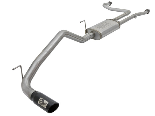 aFe MACHForce XP 2.5in Cat-Back Exhaust System w/ Black Tip Nissan Frontier 17-19 V8-5.6L - Burkken Auto Parts