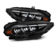 AlphaRex 18-20 Ford Mustang NOVA LED Proj Headlights Black w/Activ Light/Seq Signal/Switch DRL - Burkken Auto Parts