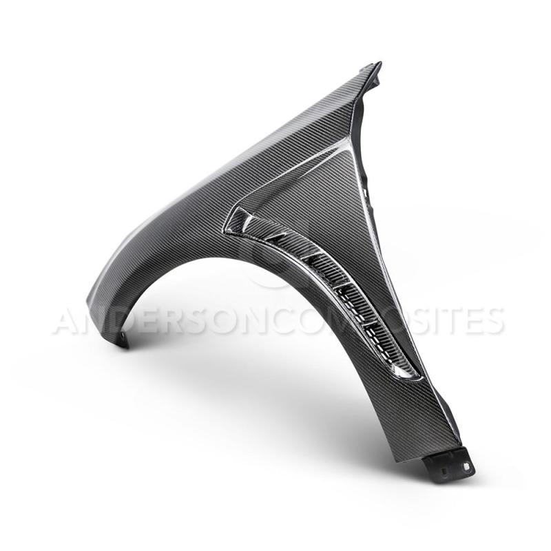 Anderson Composites 2016+ Focus Type-GR Vented Carbon Fiber Fenders .04in Wider (Pair) - Burkken Auto Parts