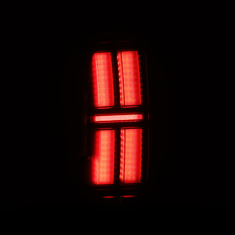 AlphaRex 05-15 Toyota Tacoma NOVA LED Tail Lights - Black - Burkken Auto Parts