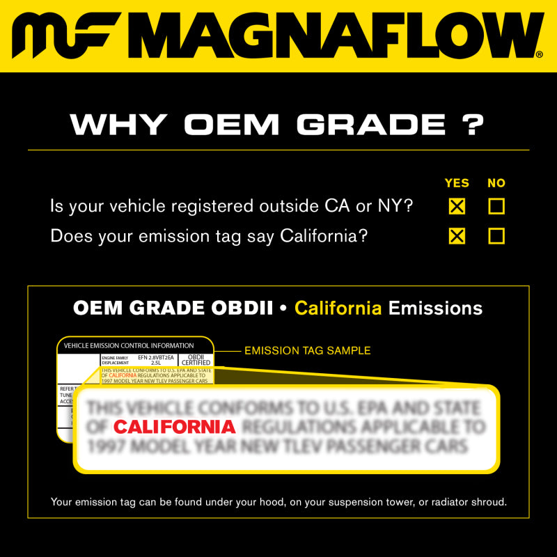 Magnaflow Conv DF 2018-2019 Hyundai Kona L4 OEM Underbody Single - Burkken Auto Parts