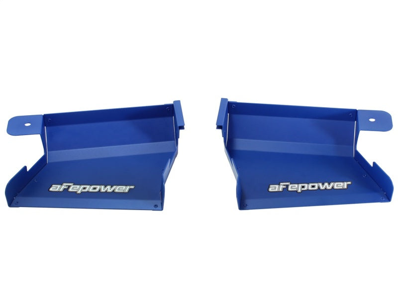 aFe MagnumFORCE Intakes Scoops AIS BMW 335i (E90/92/93) 07-13 L6-3.0L (Blue) - Burkken Auto Parts