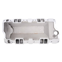 Edelbrock Manifold SBC Performer Air Gap Black - Burkken Auto Parts