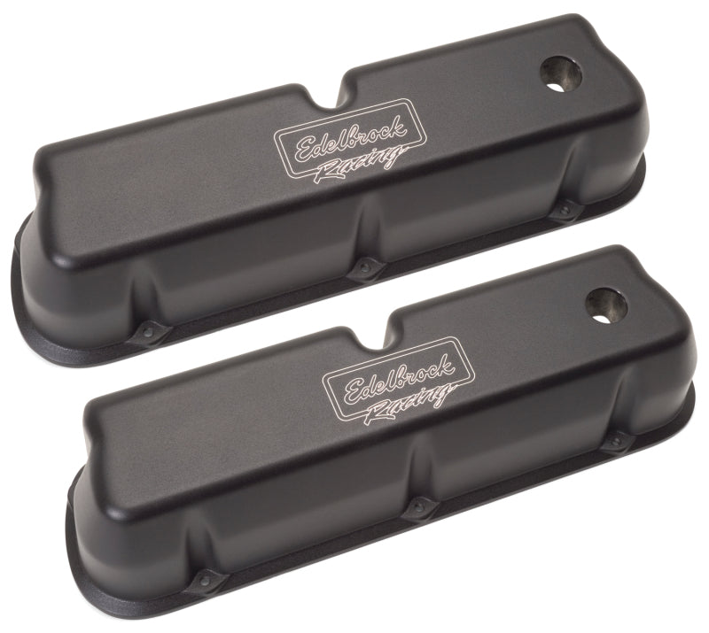 Edelbrock Valve Cover Victor Series Ford 289-302-351W CI V8 Tall Black - Burkken Auto Parts