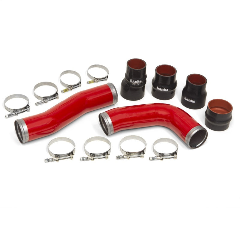 Banks Power 10-12 Ram 6.7L Diesel OEM Replacement Cold Boost Tubes - Red - Burkken Auto Parts