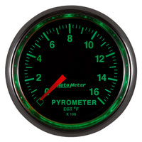 Autometer GS 0-1600 degree F Full Sweep Electronic Pyrometer Gauge - Burkken Auto Parts