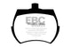 EBC 62-71 Austin-Healey Sprite (Steel Wheels) Greenstuff Front Brake Pads - Burkken Auto Parts