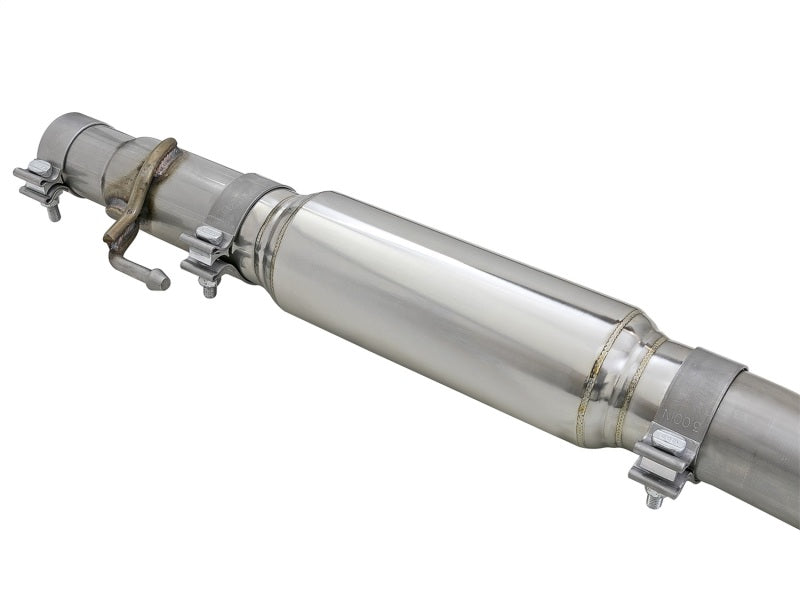 aFe Takeda 3in 304 Stainless Steel Mid-Pipe 17-18 Hyundai Elantra Sport I4 1.6L (t) - Burkken Auto Parts