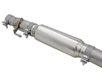 aFe Takeda 3in 304 Stainless Steel Mid-Pipe 17-18 Hyundai Elantra Sport I4 1.6L (t) - Burkken Auto Parts