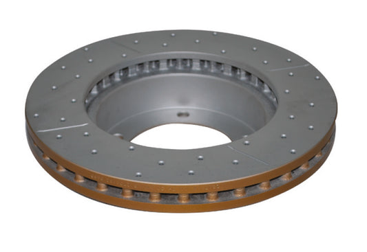 DBA 98-05 Lexus LX 470 / 98+ Toyota Landcruiser 100 Series Front Drilled & Slotted 4000 Series Rotor