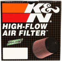 K&N Filter Universal Rubber Filter 2.5 inch Flange 5.25 inch Base 5.75 inch Height - Burkken Auto Parts