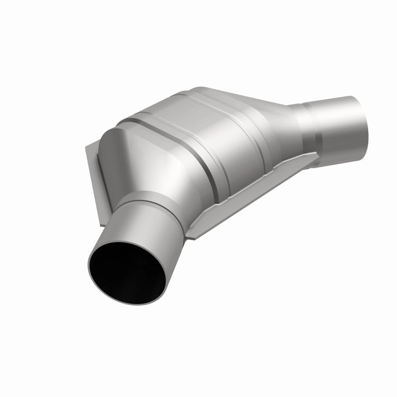 MagnaFlow Conv Universal 2.25 inch Angled O/O PC2 Front - Burkken Auto Parts