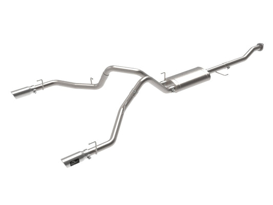 aFe Vulcan Series 3in 304SS Cat-Back w/ Polished Tips 15-20 Ford F-150 V6 2.7L/35L(tt) / V8 5.0L - Burkken Auto Parts
