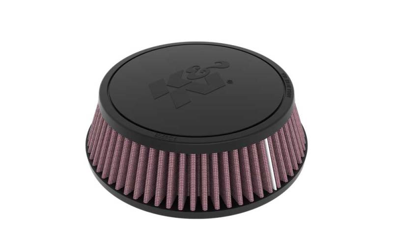 K&N Universal Rubber Filter 0.75in FLG 4.0625in OD 2.1875in Height - Burkken Auto Parts