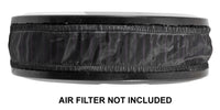 K&N Air Filter Wrap Black Round Height 2.5 in ID 7.5in - Burkken Auto Parts