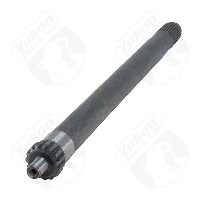 Yukon Gear Rplcmnt Axle For Dodge Dana 44 18.94in 15Spline & 30Spline Extreme Inner Disconnect Axle - Burkken Auto Parts