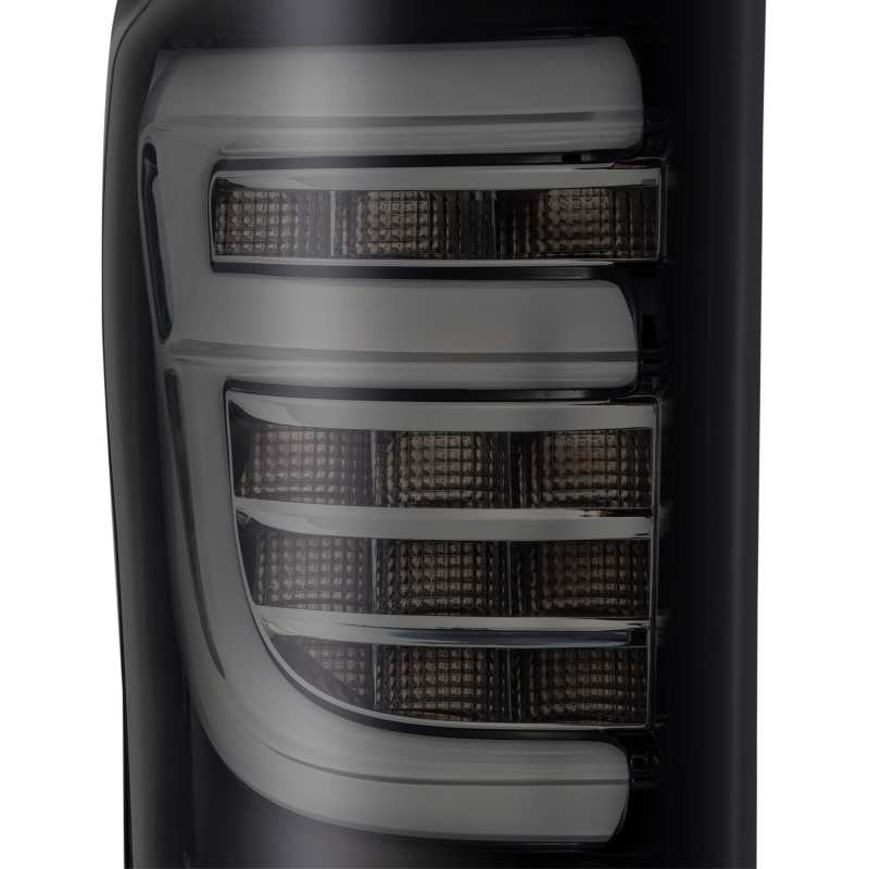 AlphaRex 15-17 Ford F-150 (Excl Models w/Blind Spot Sensor) PRO-Series LED Tail Lights Jet Black - Burkken Auto Parts