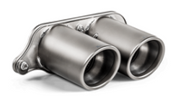 Akrapovic 2018 Porsche 911 GT3 RS (991.2) Tail Pipe Set (Titanium) - Burkken Auto Parts