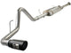aFe MACHForce XP Exhausts Cat-Back SS-409 EXH CB Toyota Tundra 10-11 V8-5.7L 145.7 WB (blk tip) - Burkken Auto Parts
