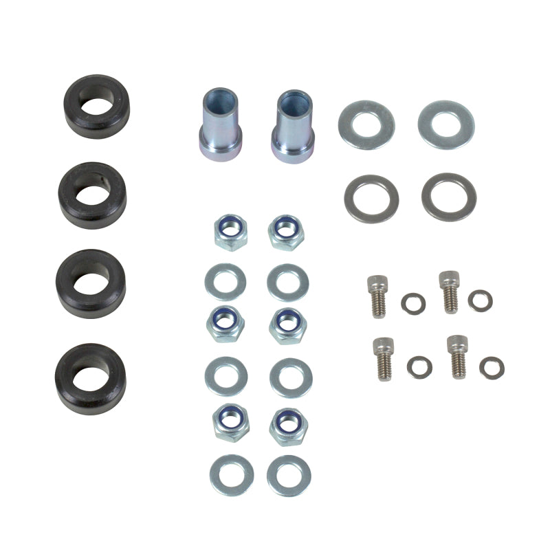 BBK 94-04 Mustang Caster Camber Plate Kit - Silver Anodized Finish - Burkken Auto Parts