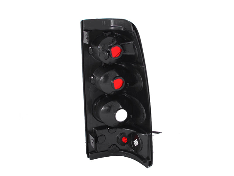 ANZO 2003-2006 Chevrolet Silverado 1500 Taillights Black - Burkken Auto Parts