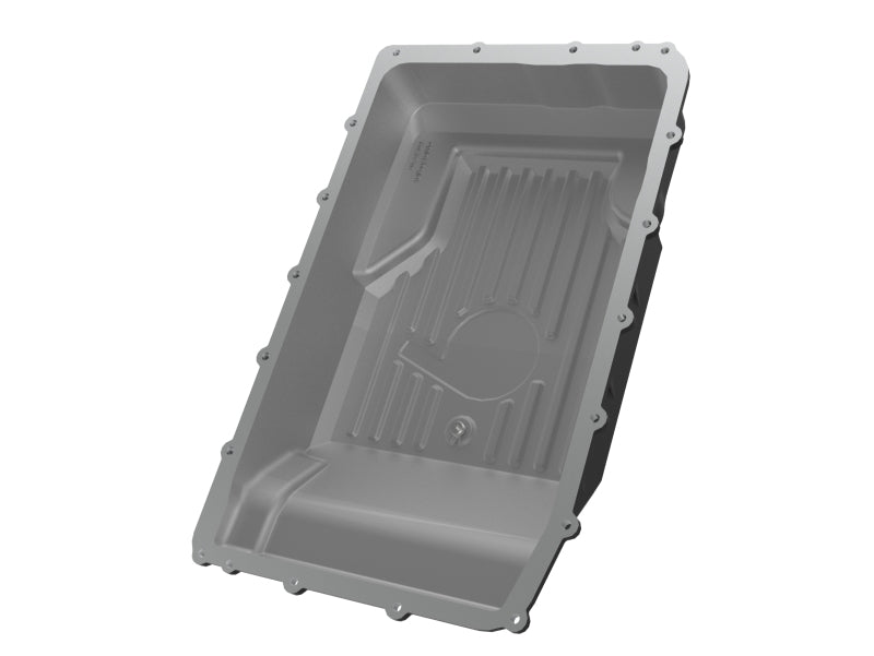 aFe 17-24 Ford F-150 10R60/10R80 Pro Series Rear Transmission Pan Black w/ Machined Fins - Burkken Auto Parts